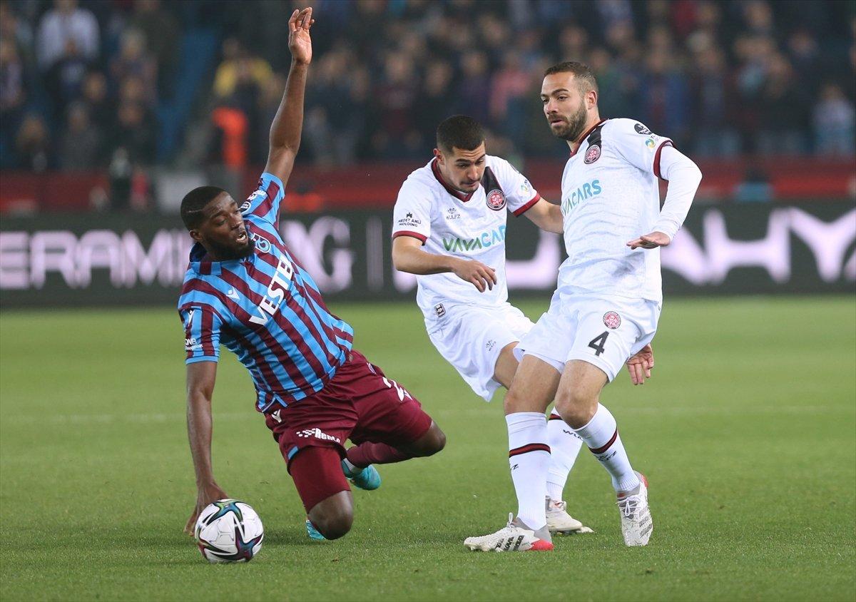 Trabzonspor, Karagümrük'le berabere kaldı
