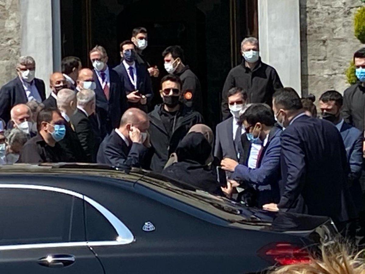 Cumhurbaşkanı Erdoğan, cuma namazını Ayasofya'da kıldı