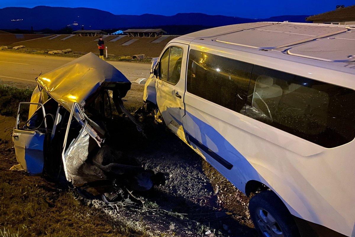 Sinop'ta feci kaza: 2 ölü, 2 yaralı