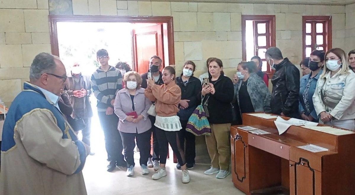 Türkiye'nin tek Ermeni köyünde Paskalya Bayramı kutlandı