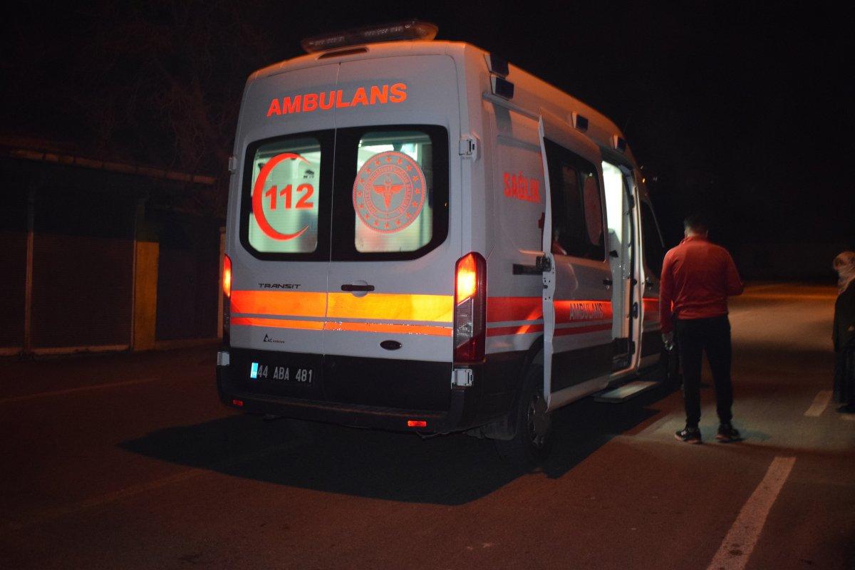 Malatya’da yaşanan silahlı kavgada 1 kişi yaralandı