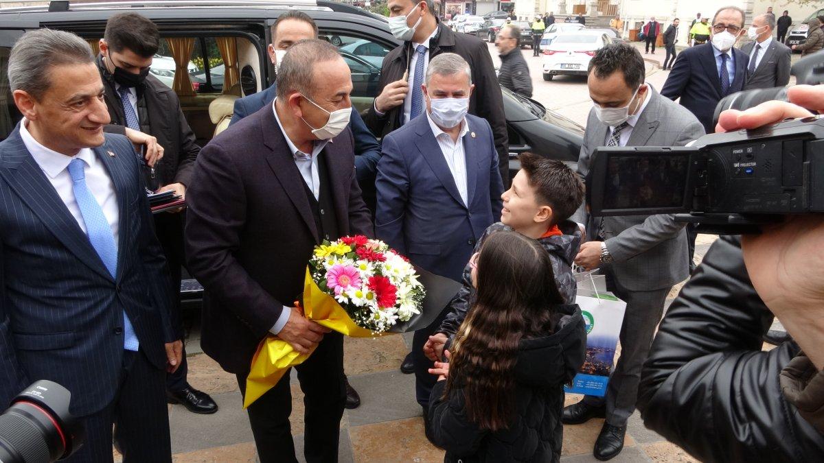 Dışişleri Bakanı Mevlüt Çavuşoğlu Sinop’ta