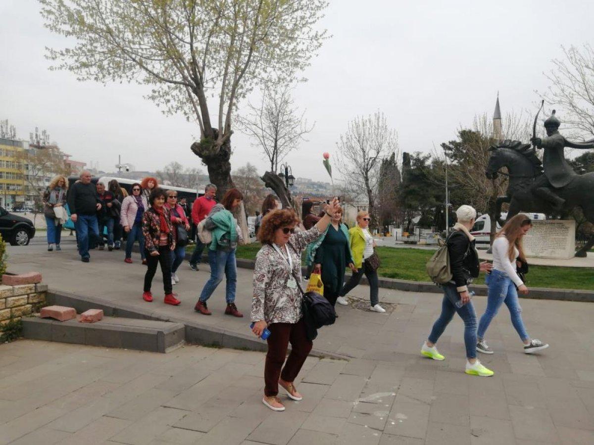 Bulgar turistler Tekirdağ'ı da keşfetti