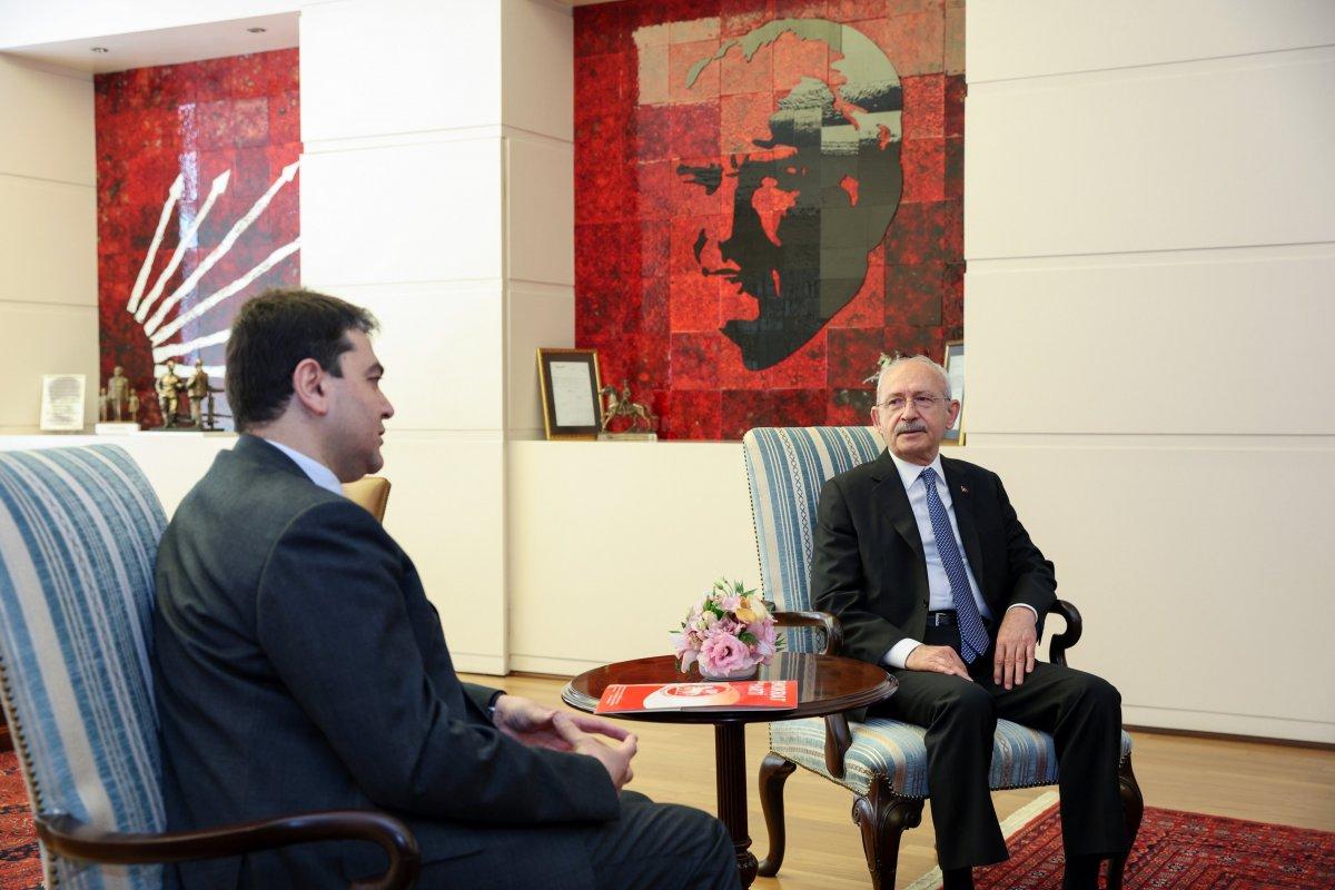 Kemal Kılıçdaroğlu, Gültekin Uysal ile görüştü