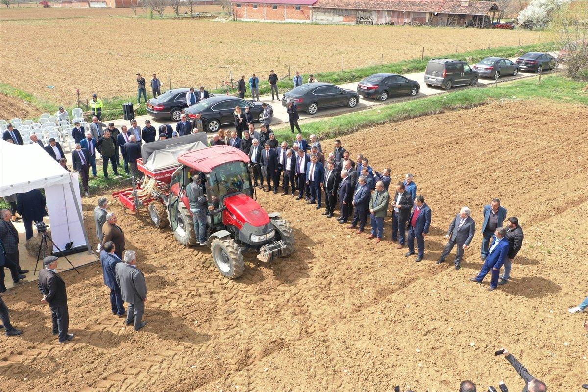 Kastamonu'da kendir ekildi