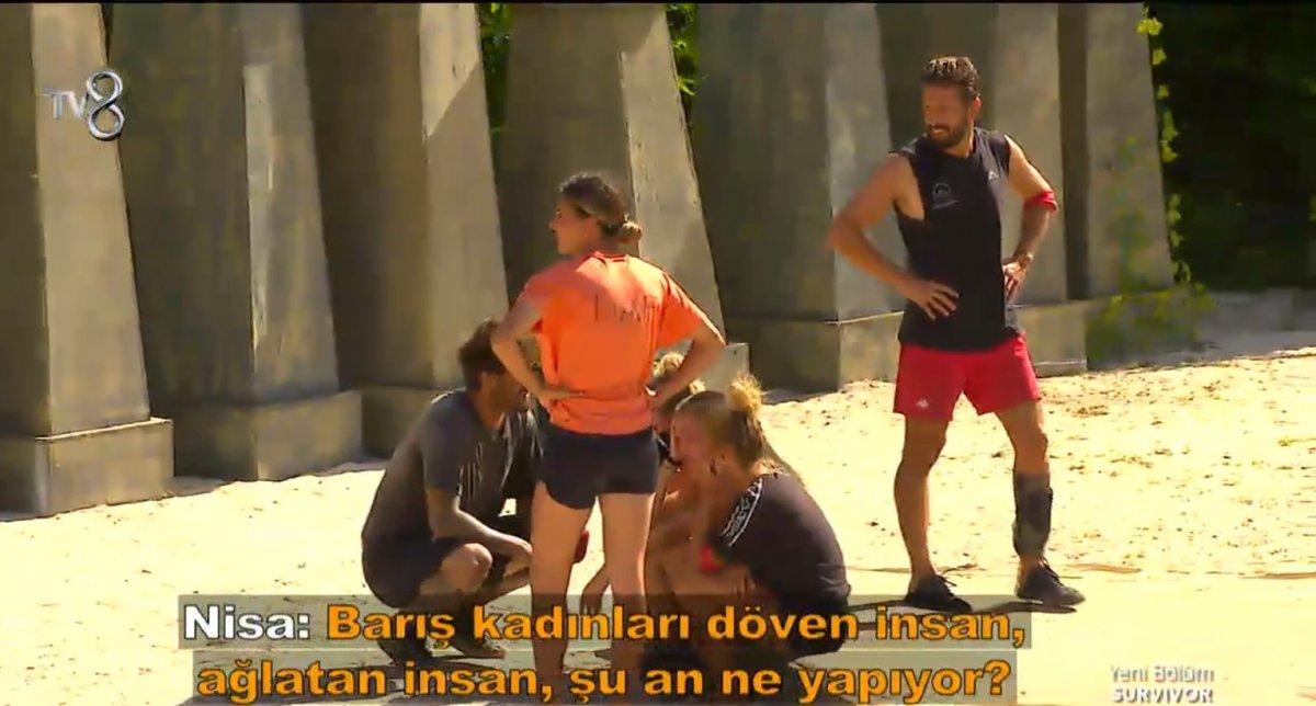 Survivor All Star'da 'Barış kadın dövüyor' iddiası