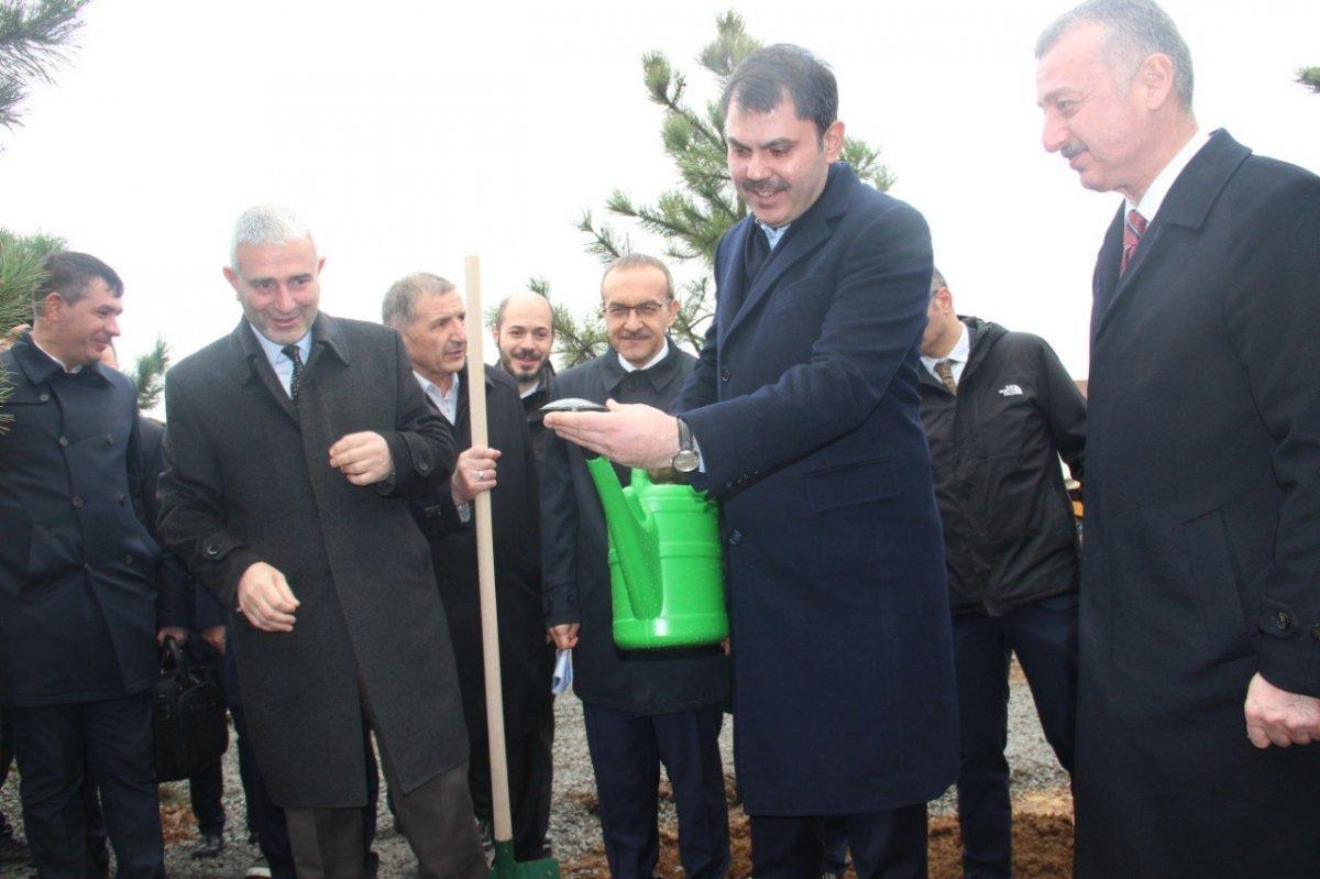 Murat Kurum: Millet bahçeleri depremlerde toplanma alanı vazifesi görecek