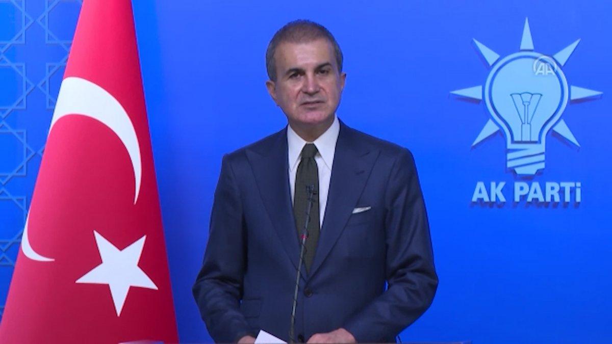 AK Parti Sözcüsü Çelik: Kudüs kırmızı çizgimizdir