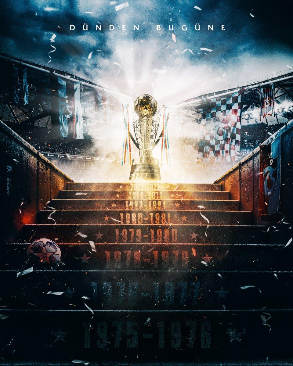 Trabzonspor'dan şampiyonluk paylaşımı