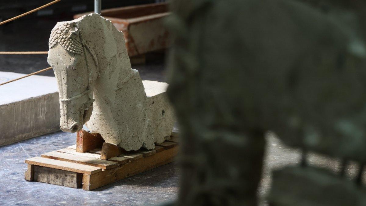 Athena Tapınağı'nın koruyucuları 2 bin 600 yıl sonra ziyaretçilerle buluşacak