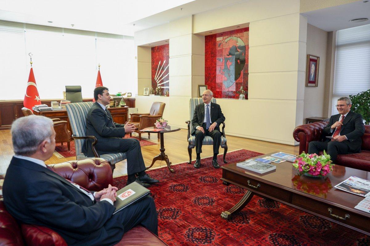 Kemal Kılıçdaroğlu, Gültekin Uysal ile görüştü