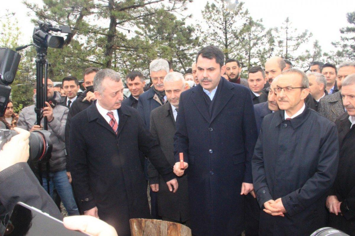 Murat Kurum: Millet bahçeleri depremlerde toplanma alanı vazifesi görecek