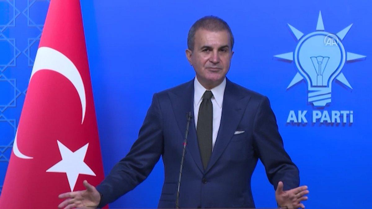 AK Parti Sözcüsü Çelik: Kudüs kırmızı çizgimizdir