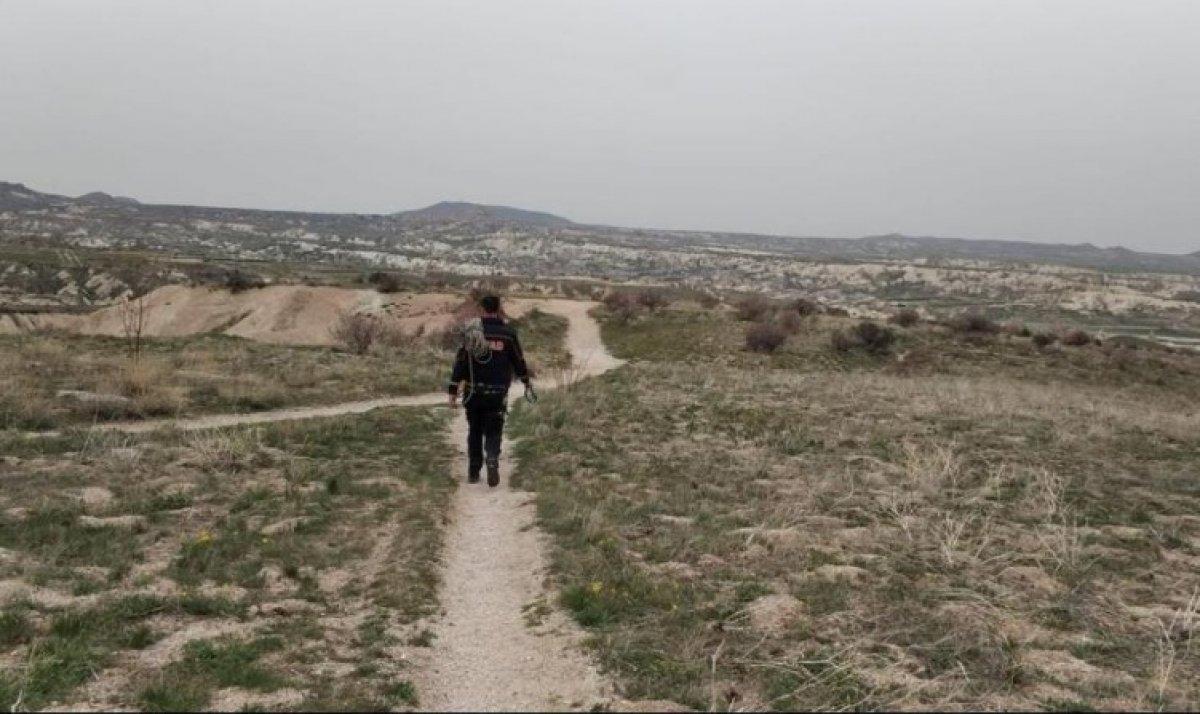 Nevşehir'de çukura düşen köpeği kurtarmak isteyen 3 kişi mahsur kaldı