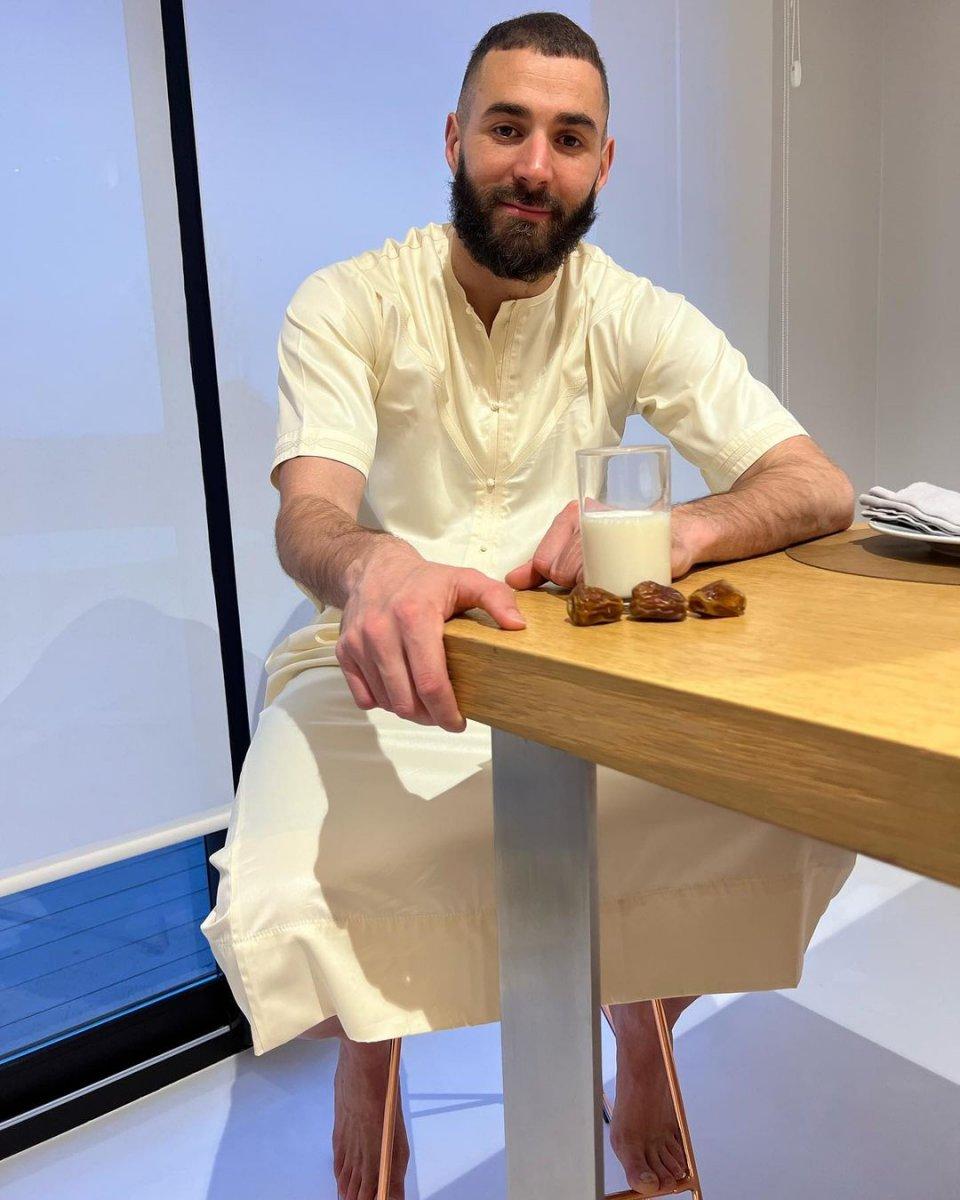 Karim Benzema'nın sahur menüsü
