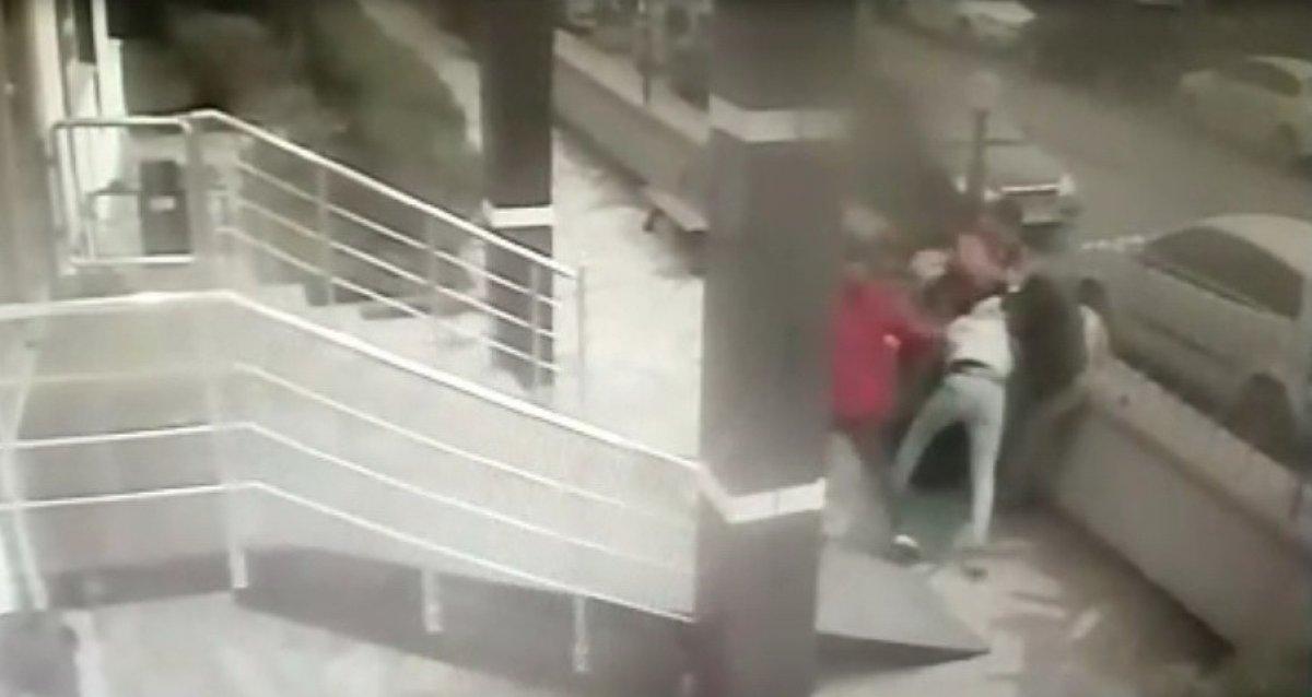 Samsun'da davulcu terörü kameraya böyle yansıdı