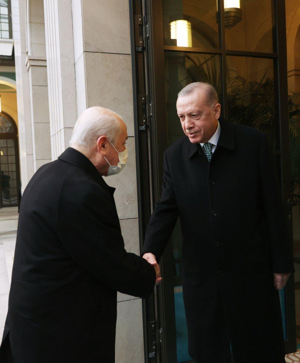 Cumhurbaşkanı Erdoğan ile Devlet Bahçeli'nin iftar programı
