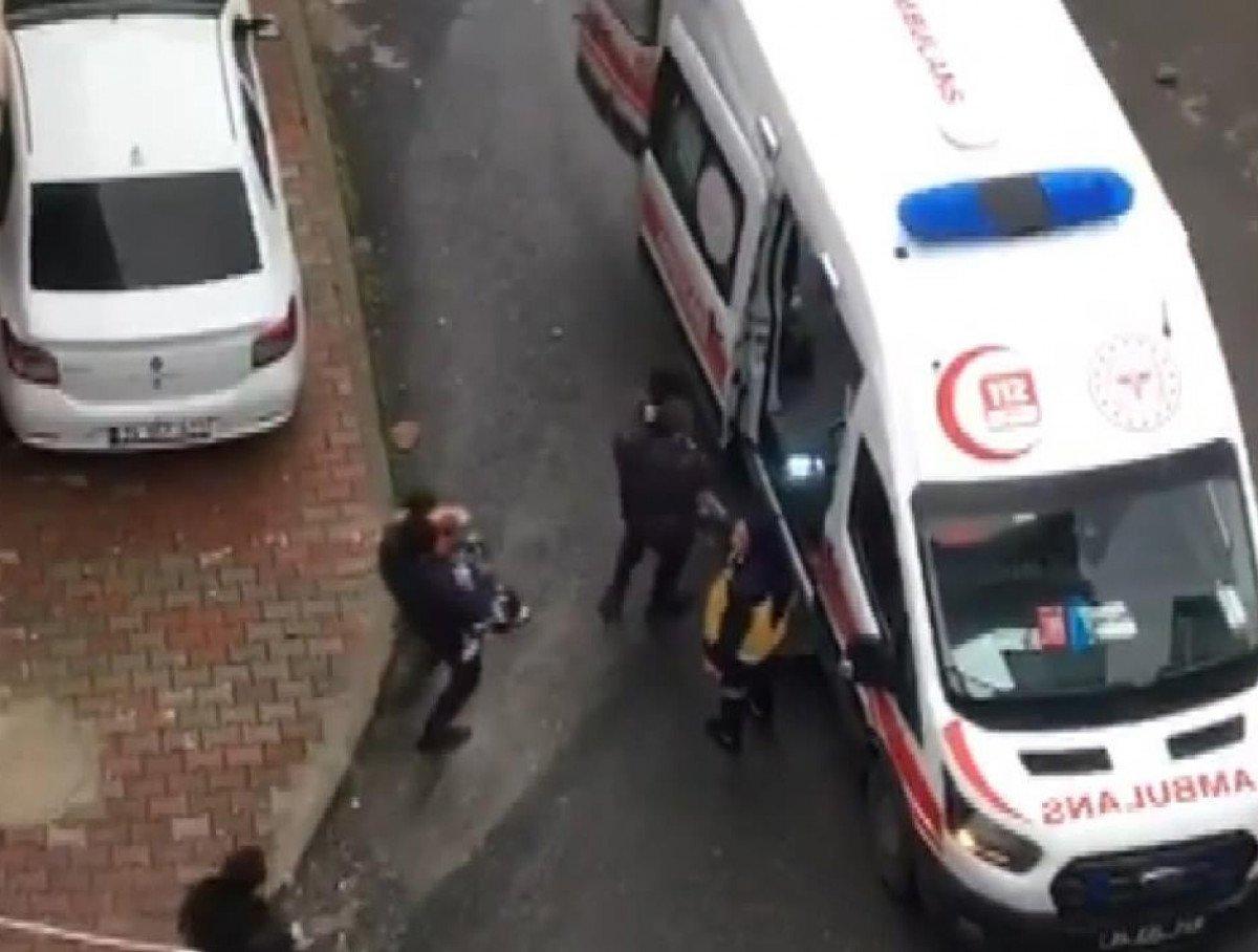 Sultangazi'de eşi evi terk eden Suriyeli, çocuklarını rehin aldı