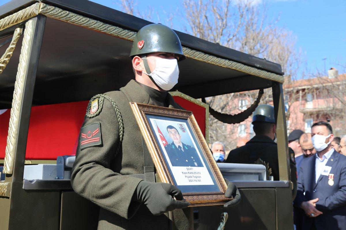 Kuzey Irak şehidi Kaan Kanlıkuyu'ya veda