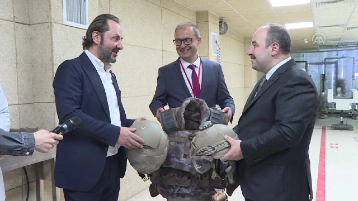 Vladimir Zelensky'ye balistik korumalı kask ve yelek Yozgat'tan gitti