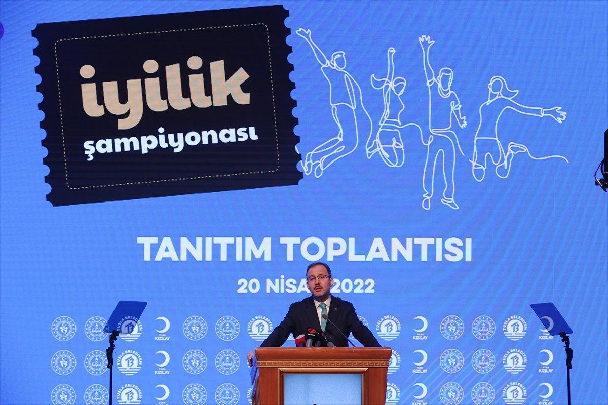 Kasapoğlu’ndan gençlere 'İyilik Şampiyonası' daveti