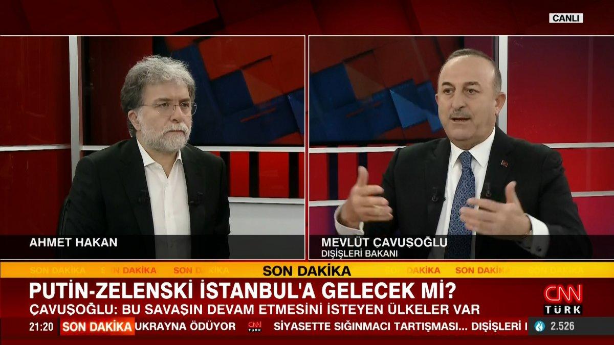Mevlüt Çavuşoğlu'ndan dikkat çeken savaş yorumu