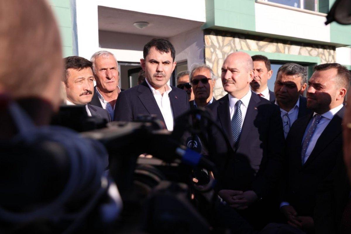 Murat Kurum: İzmir'de 13 bin 500 konut inşa edildi