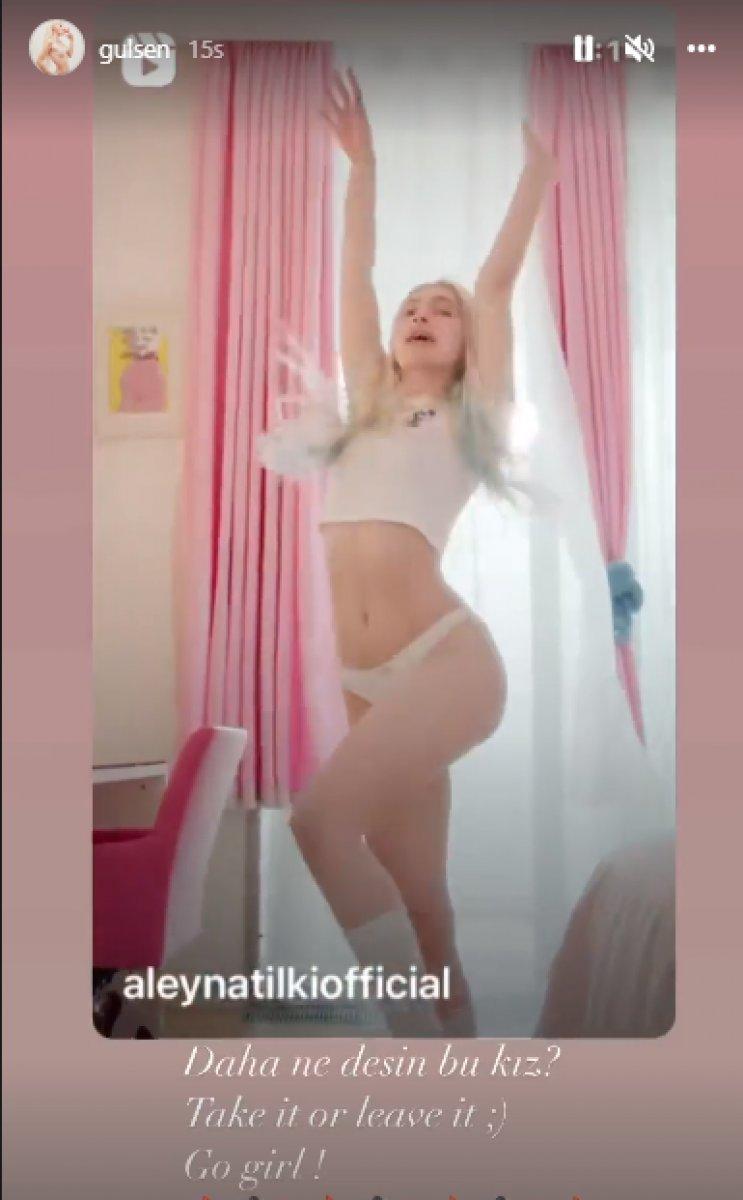 Gülşen, Aleyna Tilki’ye destek verdi