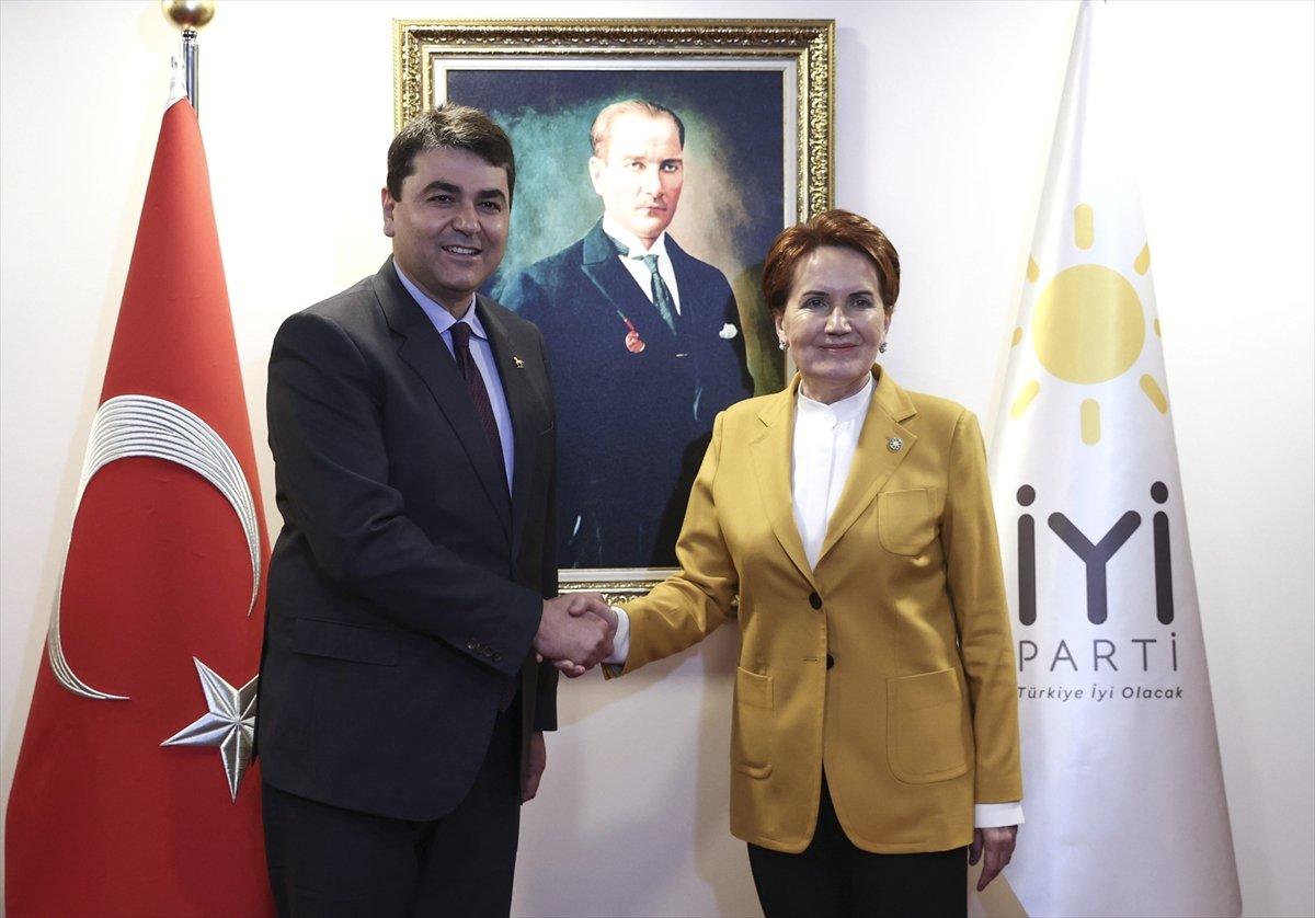 Meral Akşener, Gültekin Uysal'ı ağırladı