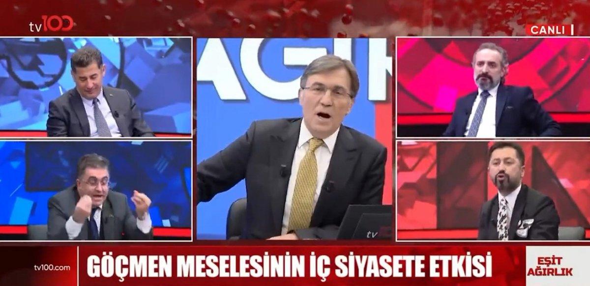 Ersan Şen ile Cem Kaya arasında 'Suriyeli mülteci' tartışması