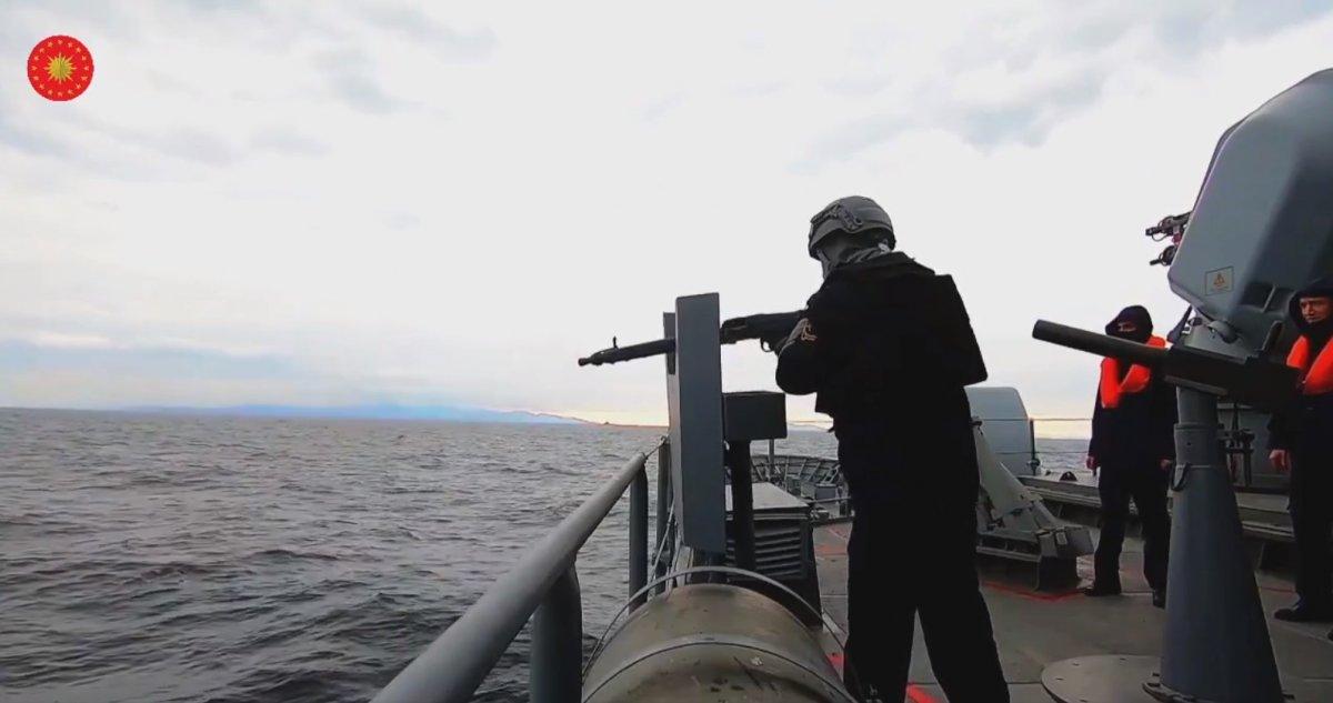 Cumhurbaşkanı Erdoğan, Mavi Vatan-2022 Tatbikatı'na canlı bağlantı yaptı