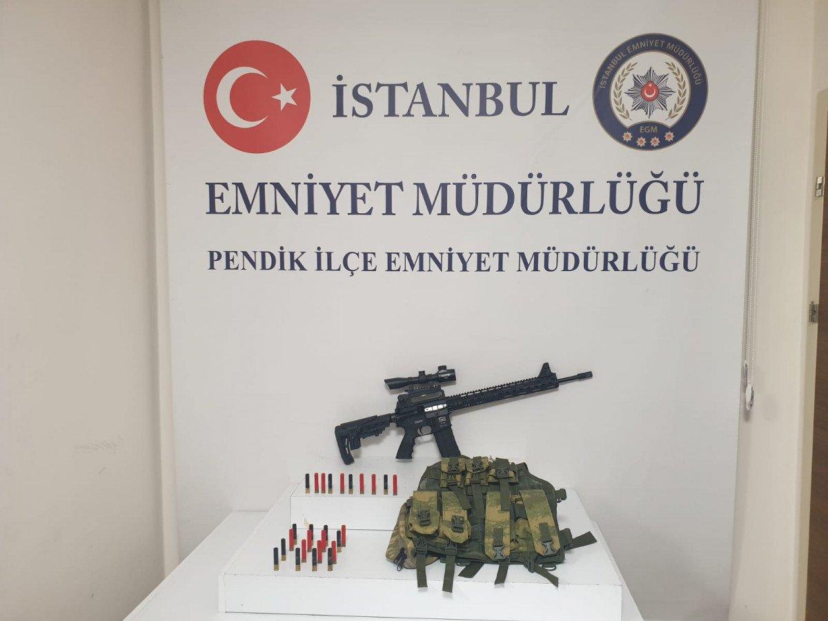 İstanbul'da silahla paylaşım yapan Pakistanlıya gözaltı