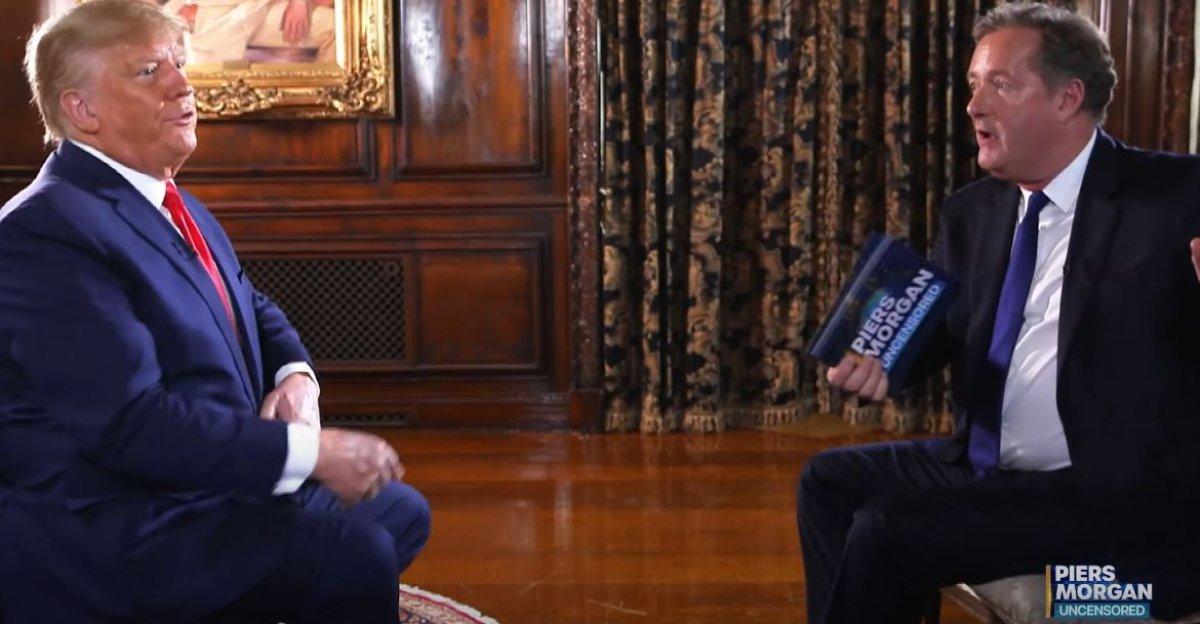 Donald Trump, sinirlenince röportajı terk etti