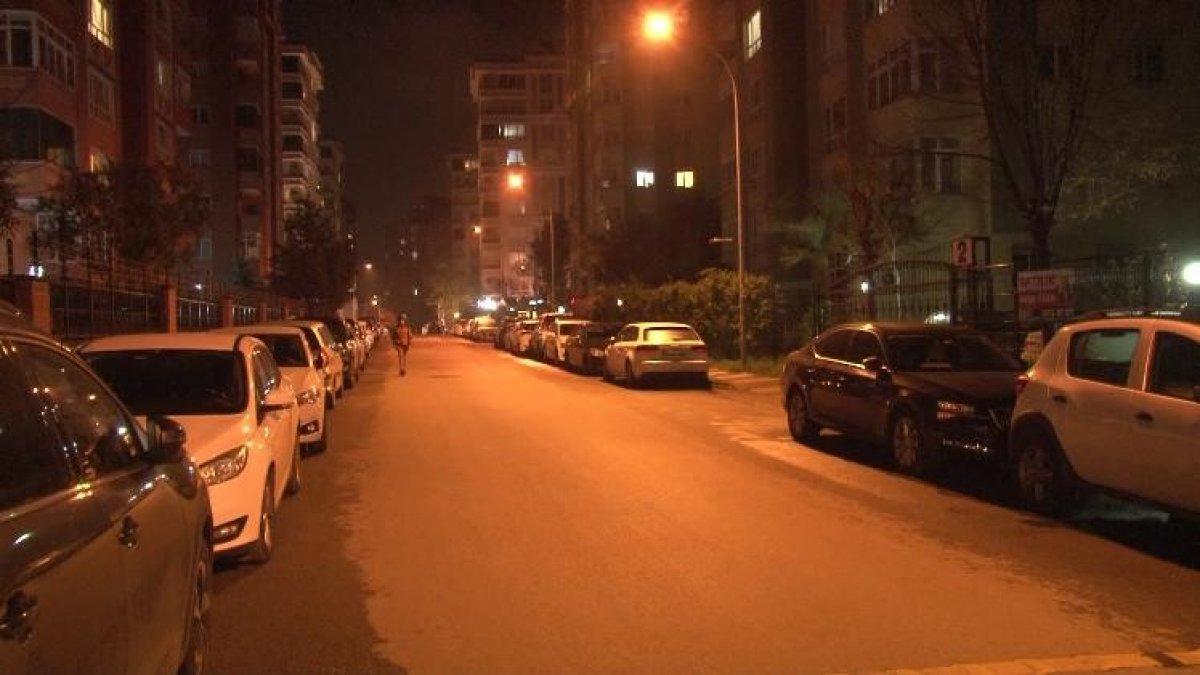 Maltepe’de başıboş köpeklerin vatandaşa saldırdığı anlar