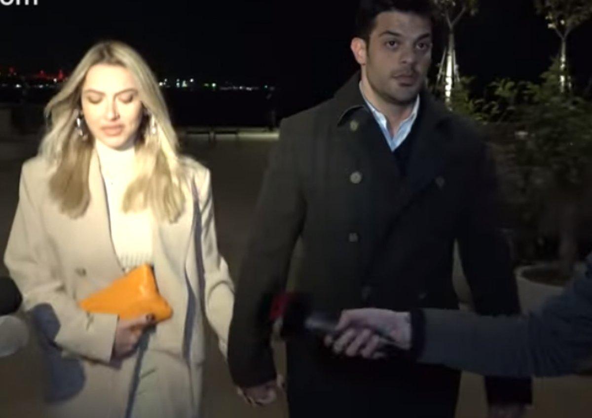 Hamile olduğu iddia edilen Hadise, karnını çantasıyla kapattı