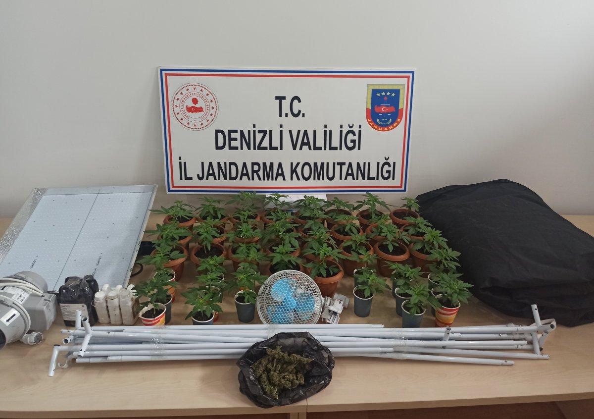 Denizli'de öğrencilere uyuşturucu satan şahıslar yakayı ele verdi