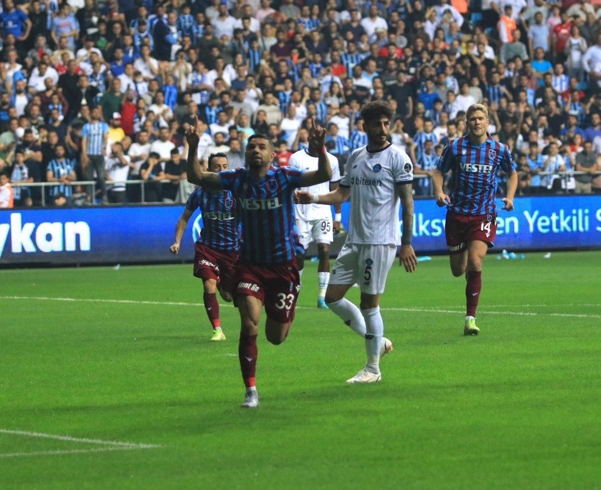 Trabzonspor, Adana Demirspor'u 3-1 mağlup etti