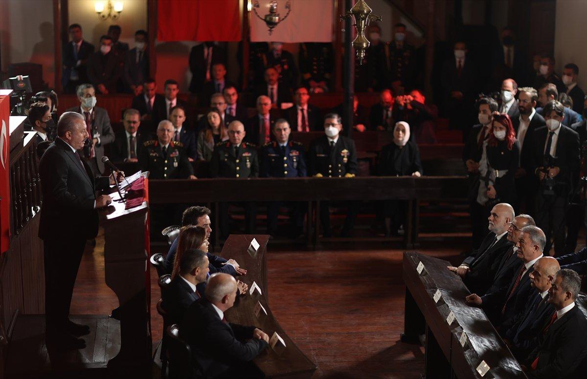 Mustafa Şentop, Birinci Meclis'te konuştu