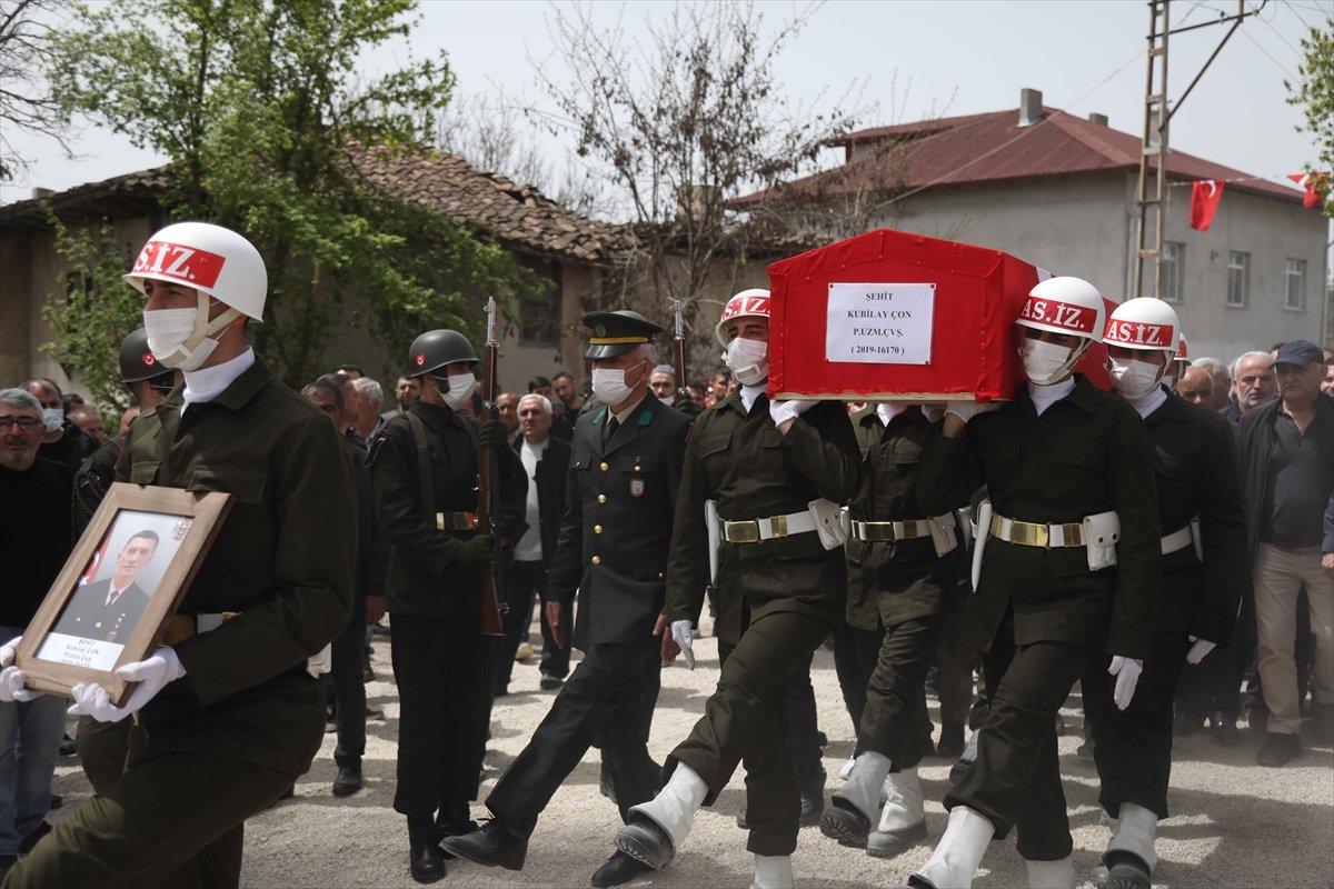 Samsunlu şehit Kubilay Çon'a veda