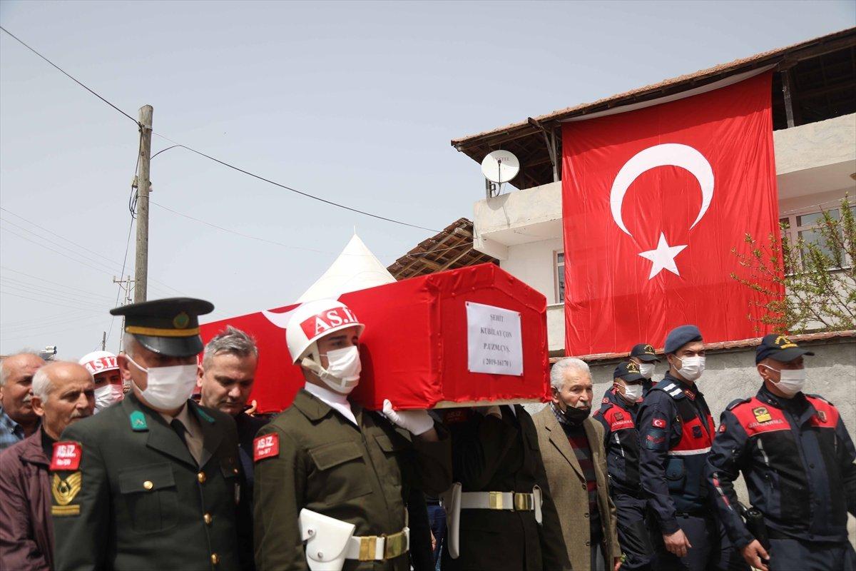 Samsunlu şehit Kubilay Çon'a veda