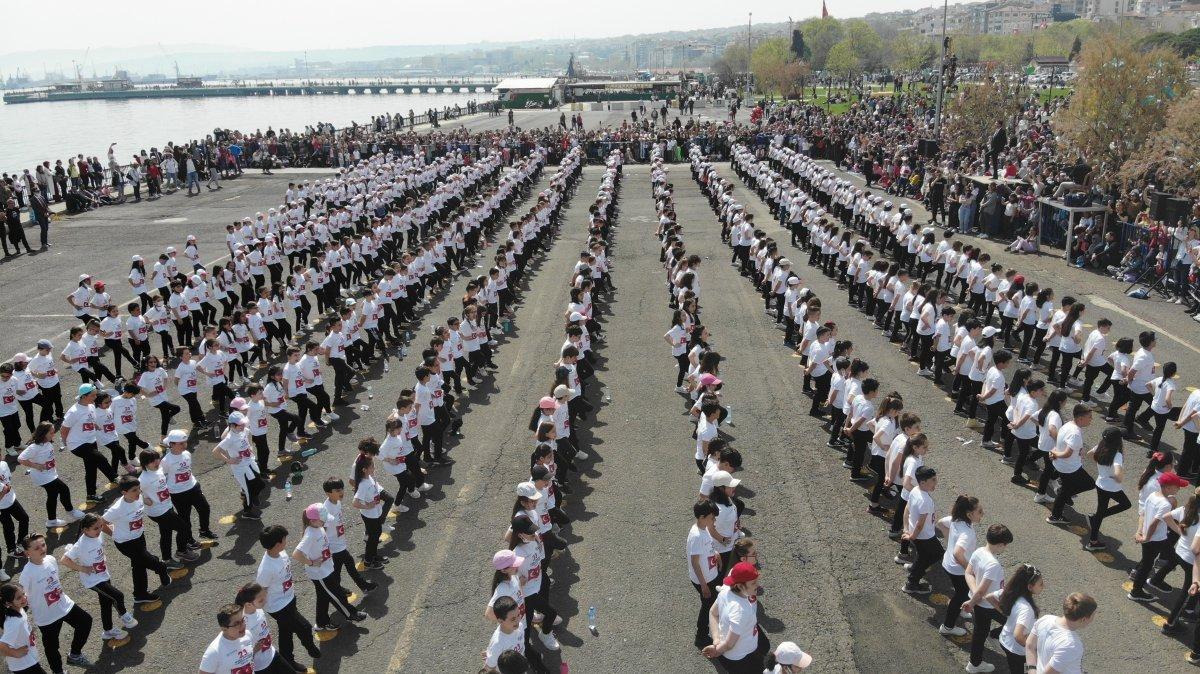 Tekirdağ’da 1.920 öğrenci kasap havası oynadı
