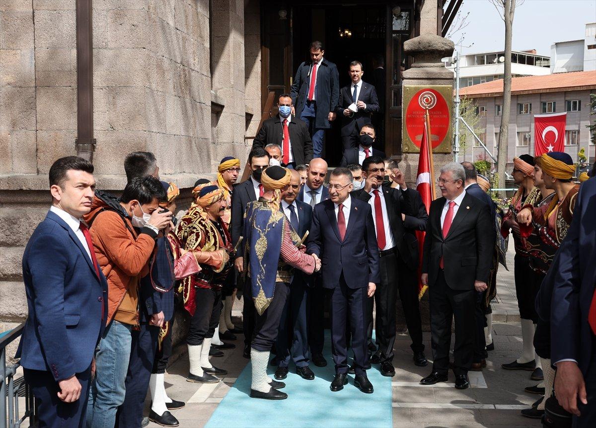 Mustafa Şentop, Birinci Meclis'te konuştu