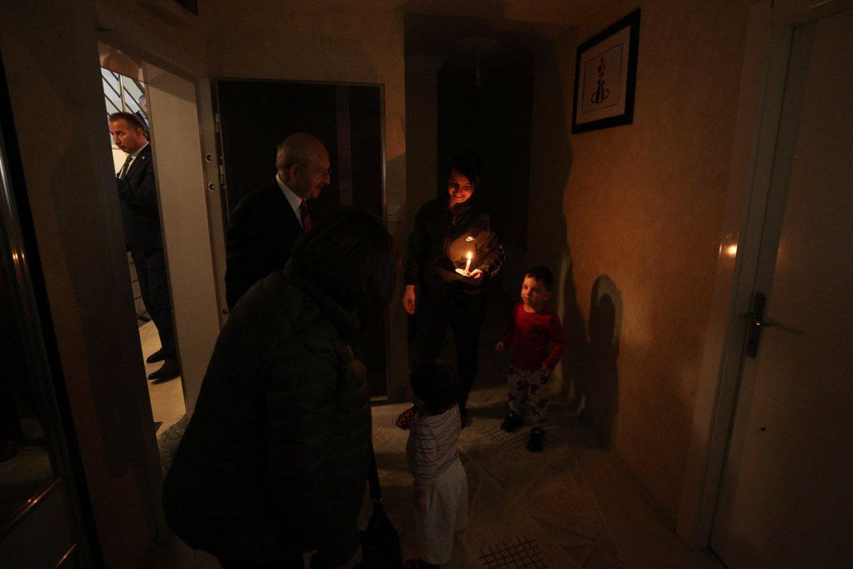 Kılıçdaroğlu’nun gittiği evde sigorta kutusunun kapağı açık unutuldu