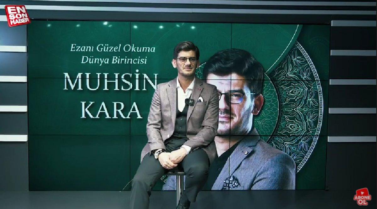 Ezan yarışması birincisi Muhsin Kara, yarışma sürecini anlattı