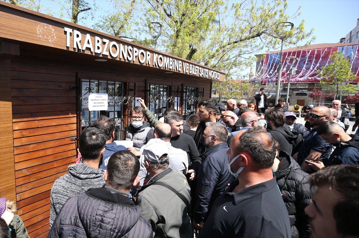 Trabzonspor'un Antalyaspor maçı biletleri tükendi