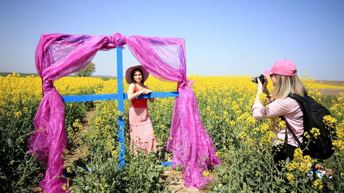 Trakya'nın verimli toprakları fotoğrafçıların ilgi odağı