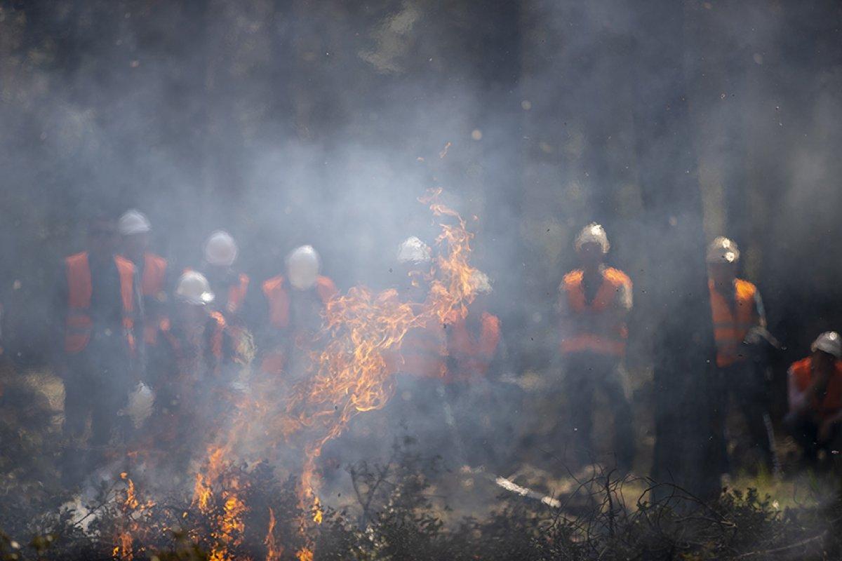 Ormancılar yangınlarla mücadeleye Antalya'da hazırlanıyor