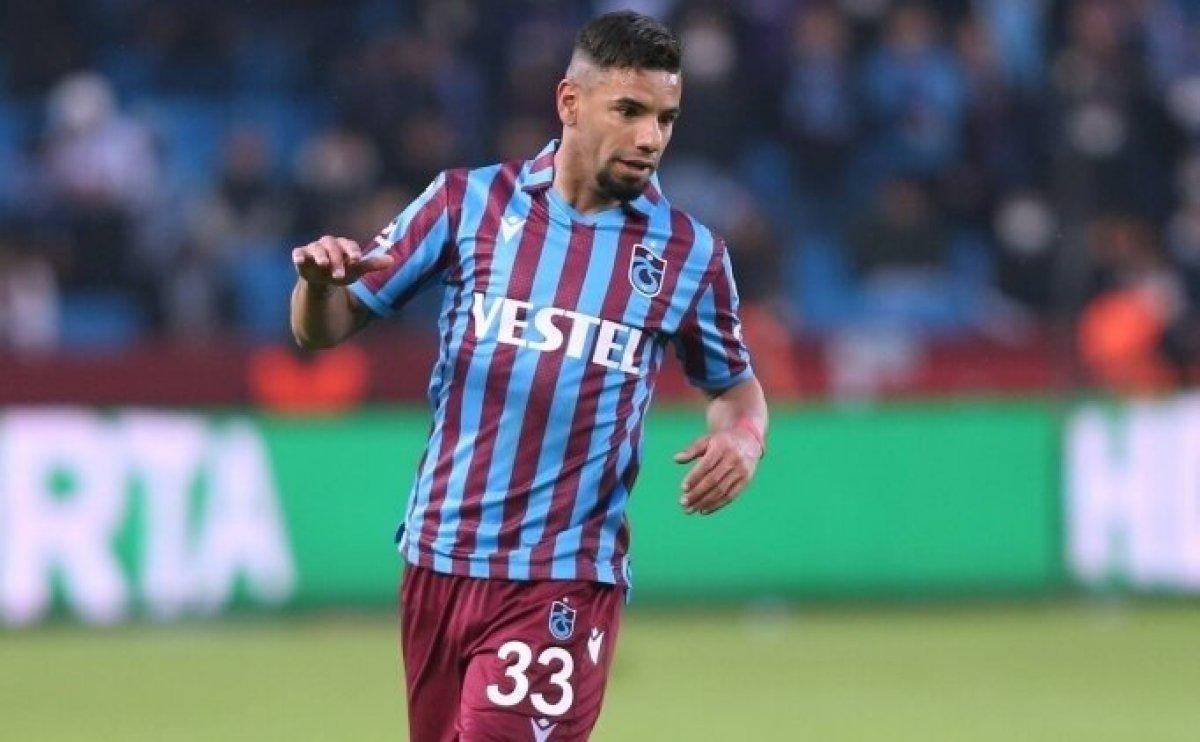 Trabzonspor'da Bruno Peres 6 ay yok