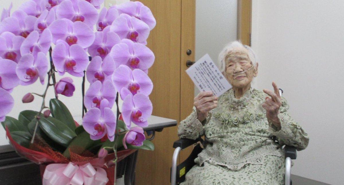 Dünyanın en yaşlı insanı Kane Tanaka vefat etti