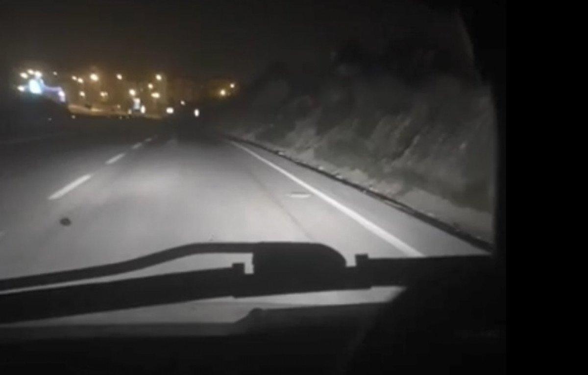 Mersin’de canlı yayın sırasında kaza yaptı